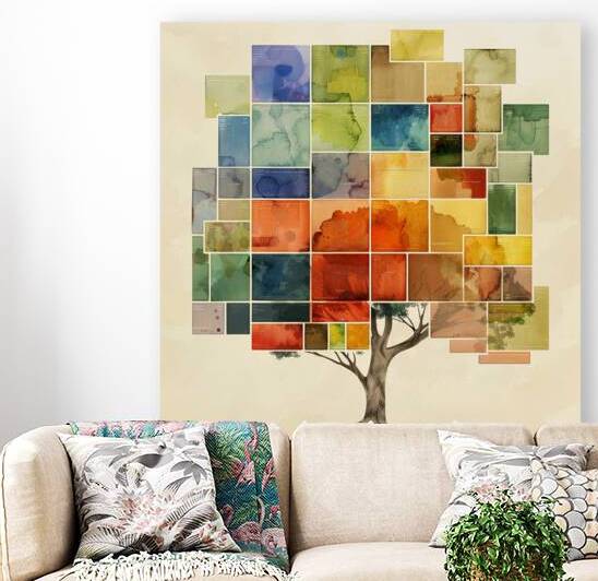 Colorful Data Tree by Abstract Rebellion