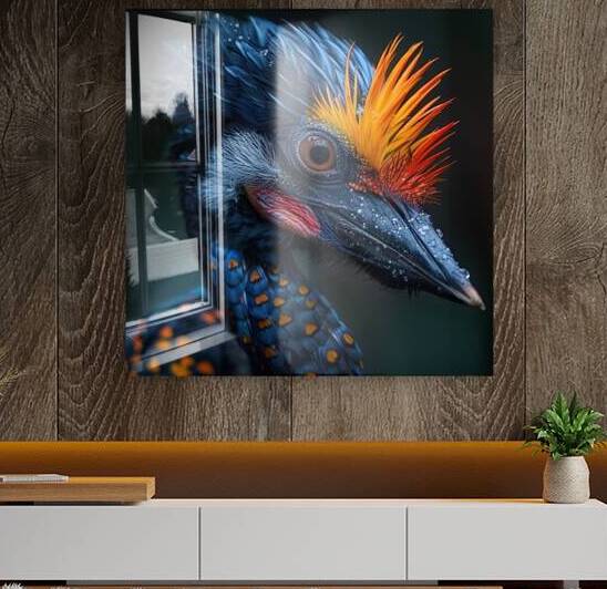 Exotic African Bird by rizu_designs