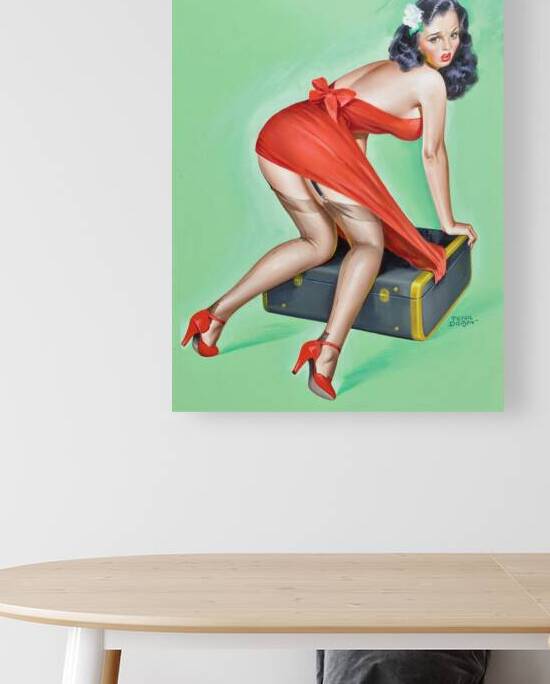 Pin Up in a Quandary by vintagesupreme