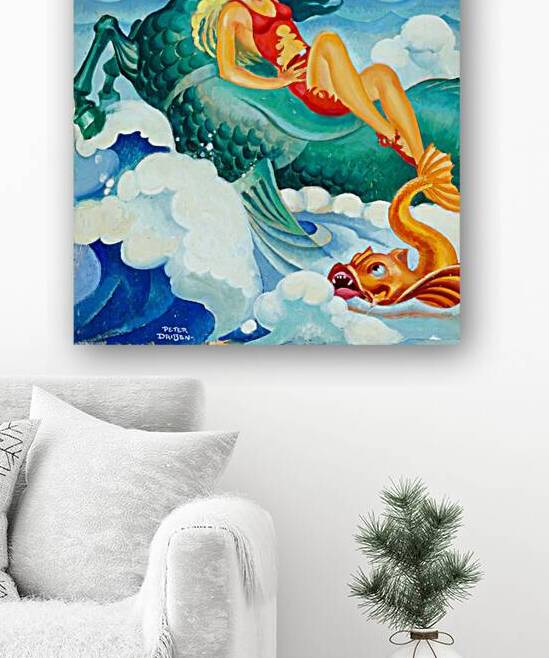 Riding a Sea Horse by vintagesupreme