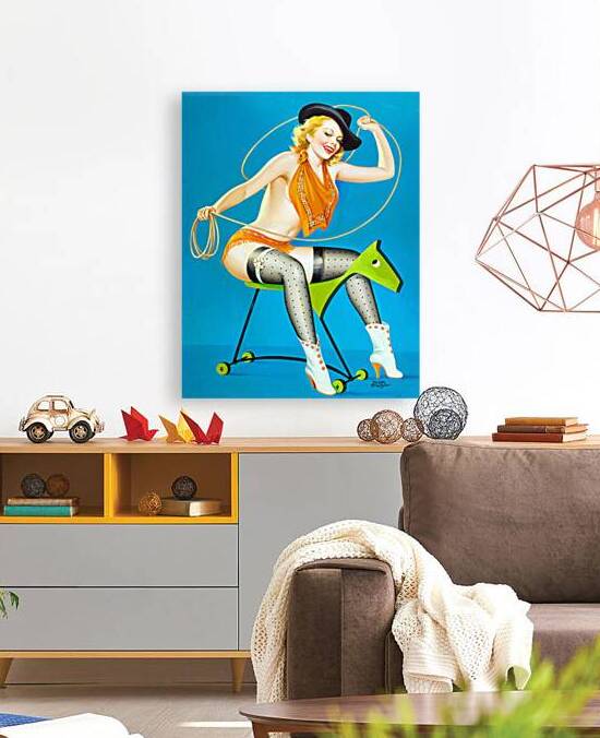 Roping the Horse Flirt  by vintagesupreme