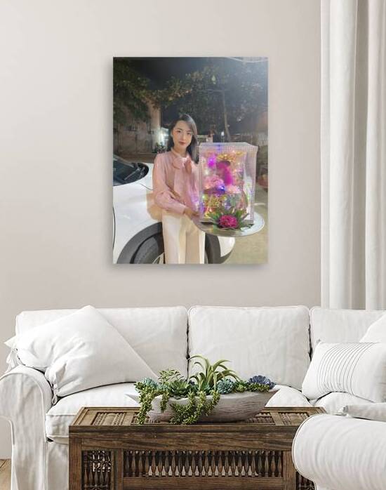 Portrait photo of my sister by Even Chesler