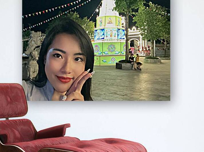 Portrait photo of my sister by Steve Susman