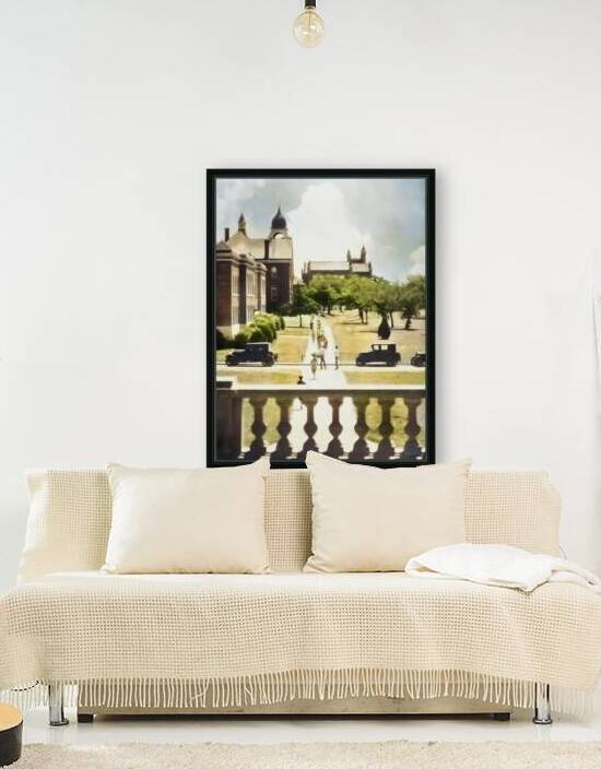 1920s oklahoma state campus stillwater by Row One Brand