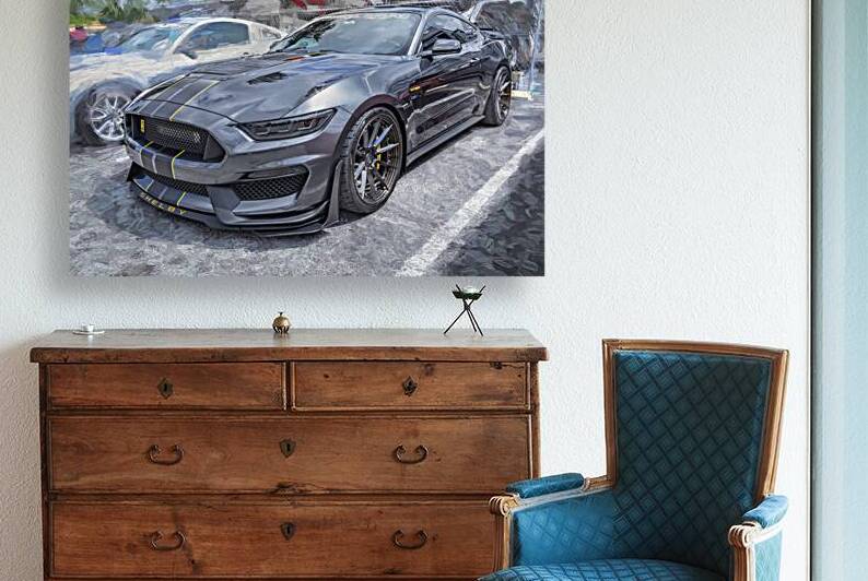 2016 Gray Ford Shelby Mustang GT350 X 2 by Rich Franco