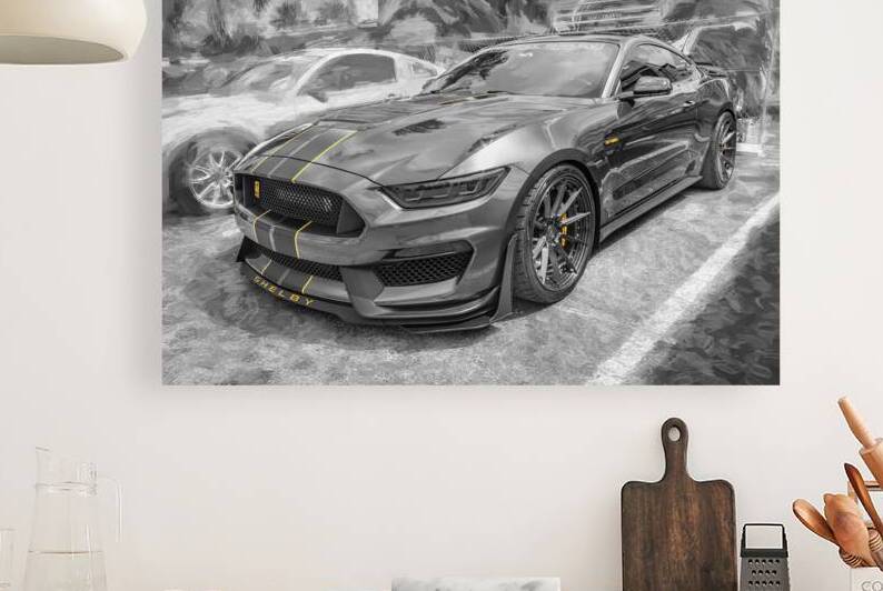 2016 Gray Ford Shelby Mustang GT350 X 6 by Rich Franco