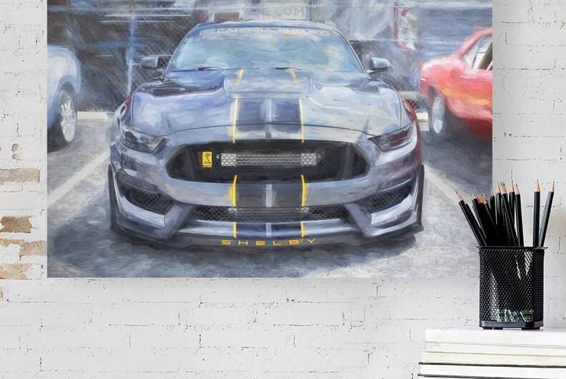 2016 Gray Ford Shelby Mustang GT350 X 7 by Rich Franco