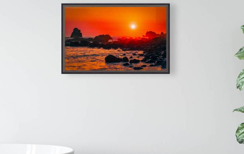 Ocean Sunset by Geoffrey Prior