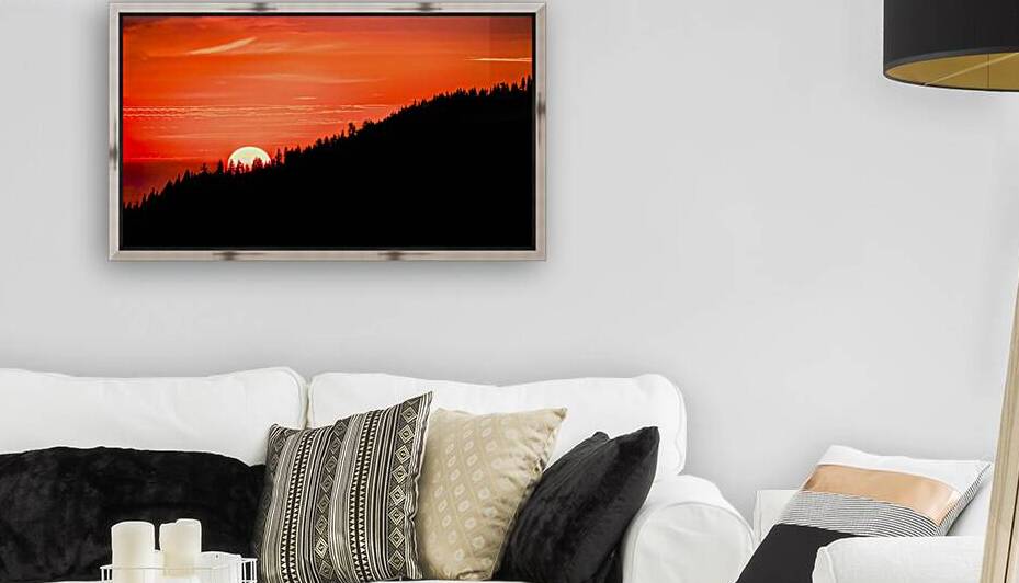 Last Light in Sequioa by Geoffrey Prior