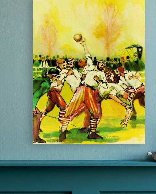early american football art row1 by Row One Brand