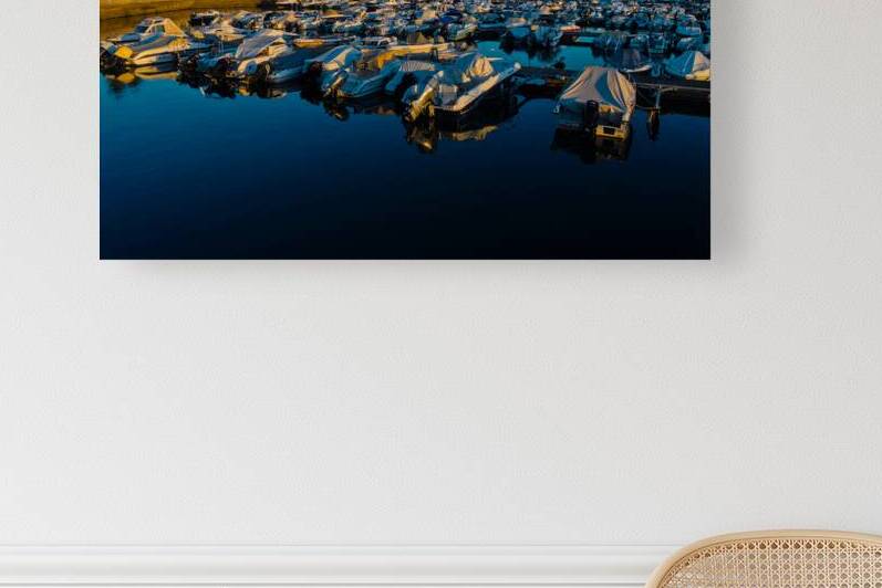 Faro city Marina at late afternoon. Algarve Portugal by Angelo DeVal