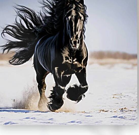 Wild Friesian by SykArt Designs
