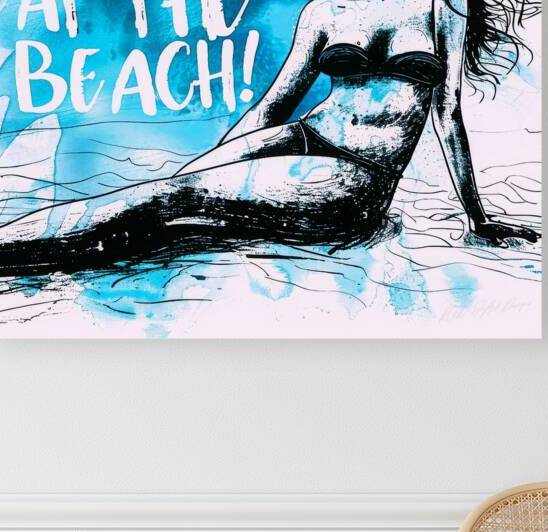 On The Beach by SykArt Designs