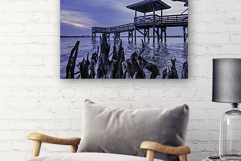 Moody dock by Kai Hoskins