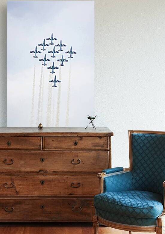 acrobatic aerial team freccie tricolori by Gualtiero Boffi