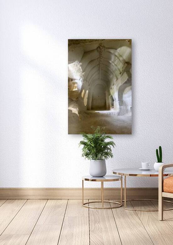 rock carved church red valley by Gualtiero Boffi