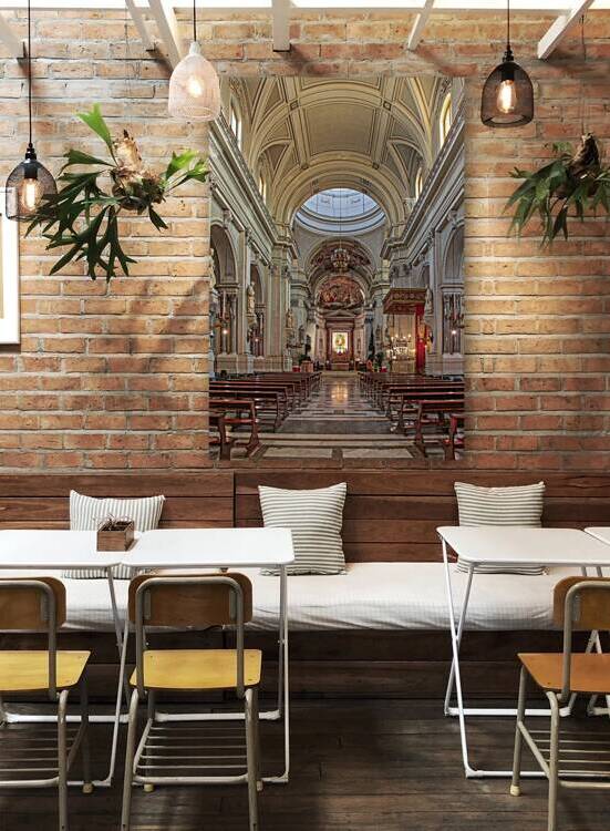 Palermo cathedral interior. by Gualtiero Boffi