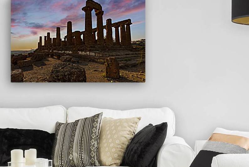 Temple of Juno in the Valley of the Temples by Gualtiero Boffi