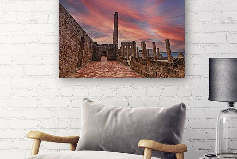 remains of the tonnara in the locality of Vendicari  by Gualtiero Boffi