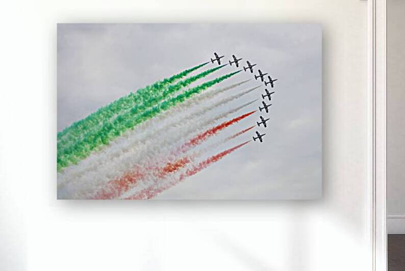 frecce tricolori 002 by Gualtiero Boffi