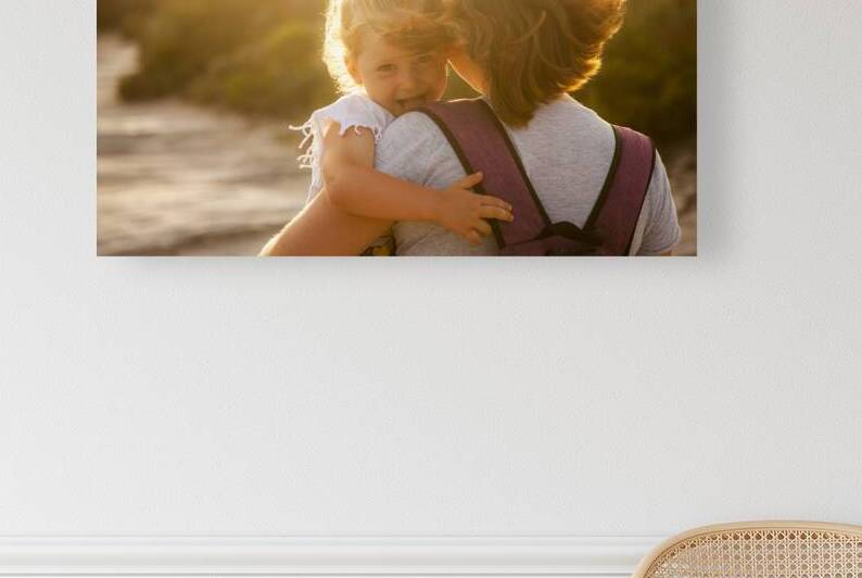 portrait of a 3 year old Caucasian girl with blond hair who show by Gualtiero Boffi