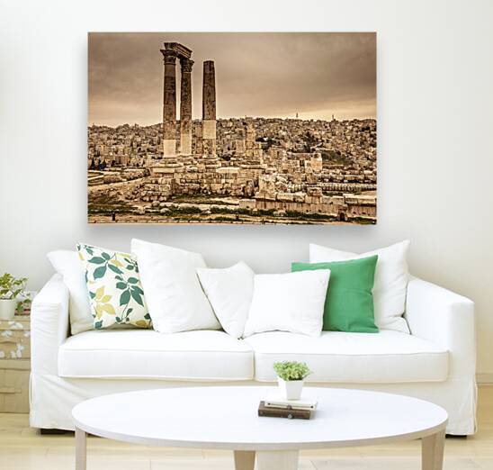 citadel of Amman  by Gualtiero Boffi