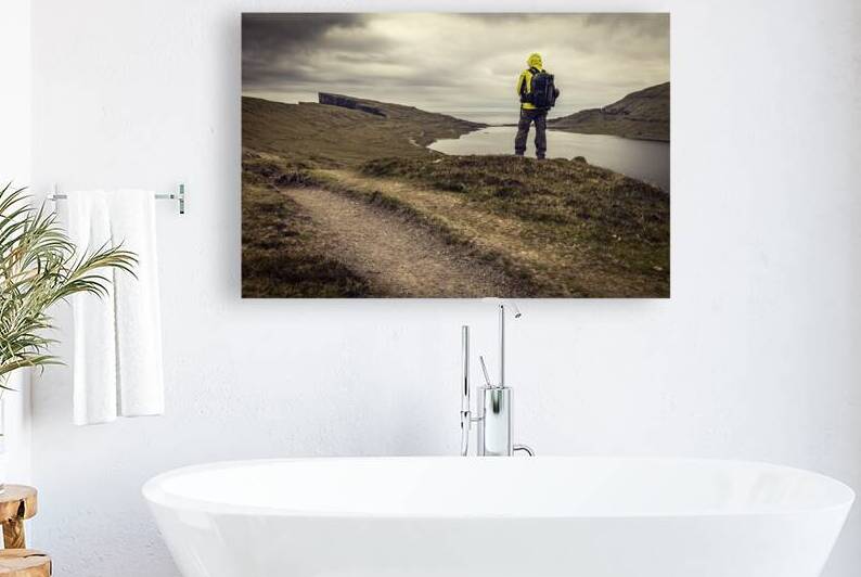 photographer in faroe by Gualtiero Boffi