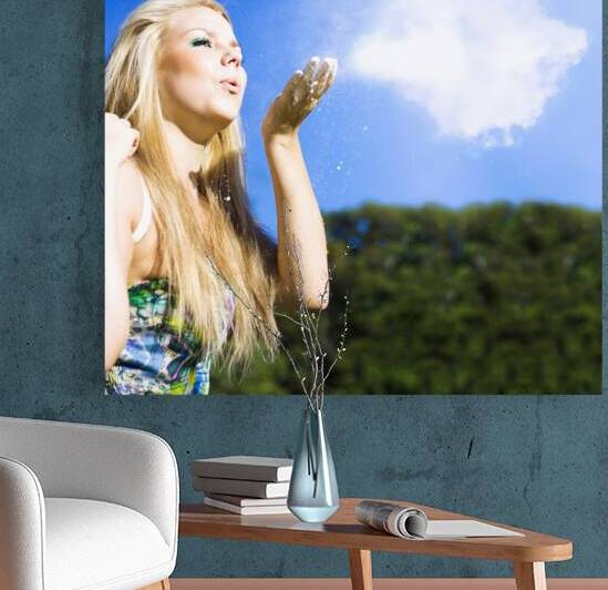 Cloud Creation With A Puff Of Magic by Jorgo