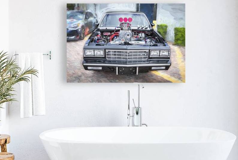 1982 Black Chevrolet Monte Carlo SS Coupe X100 12 by Rich Franco