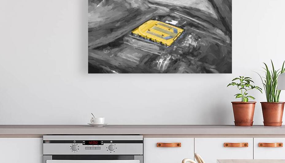 2019 Black Chevrolet Corvette Z06 LT4 Motor X120 by Rich Franco