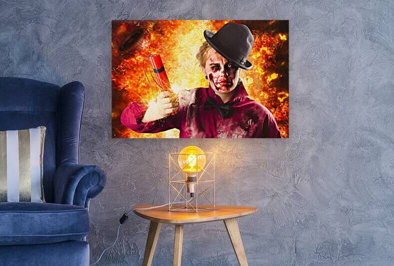 Explosive Terror. The wraith of hell fire by Jorgo