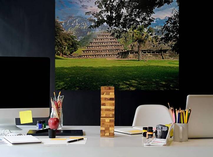 Ancient Mayan Pyramid by Ehtiram Mammadov