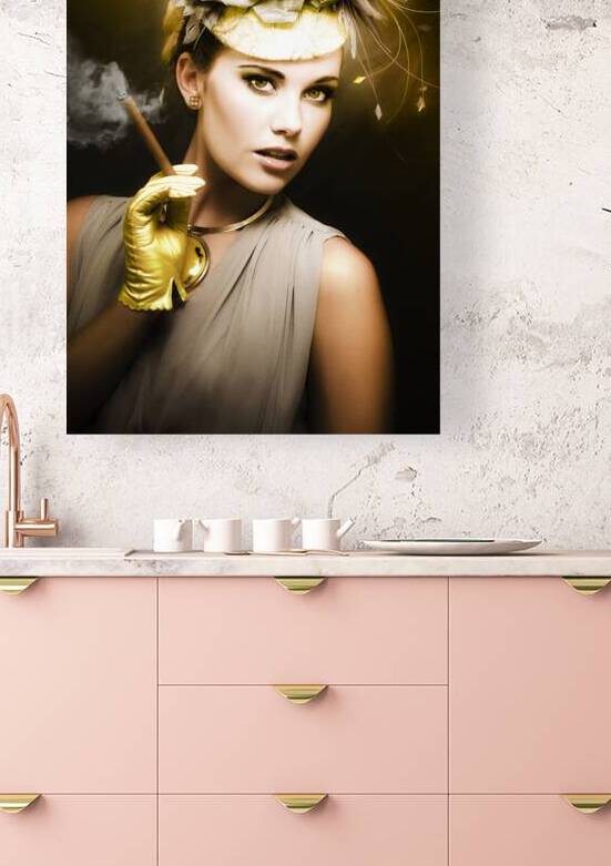 Classic Portrait Of Vintage Cinema by Jorgo