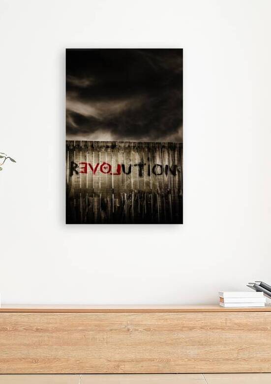 Revolution. The writings is on the wall by Jorgo