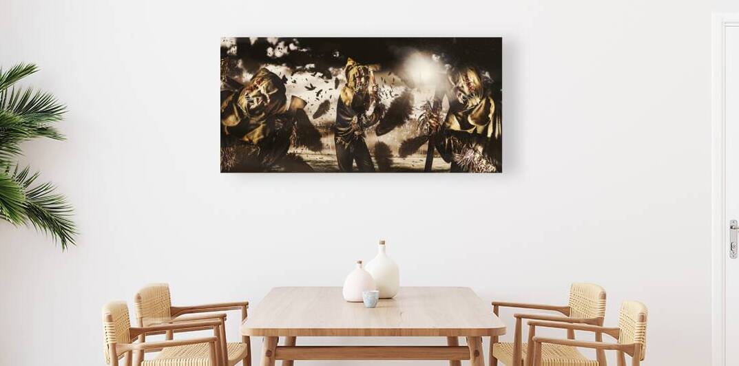 A crow left of the murder by Jorgo