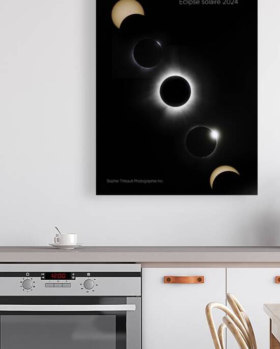 Eclipse en cinq phases by Sophie Thibault