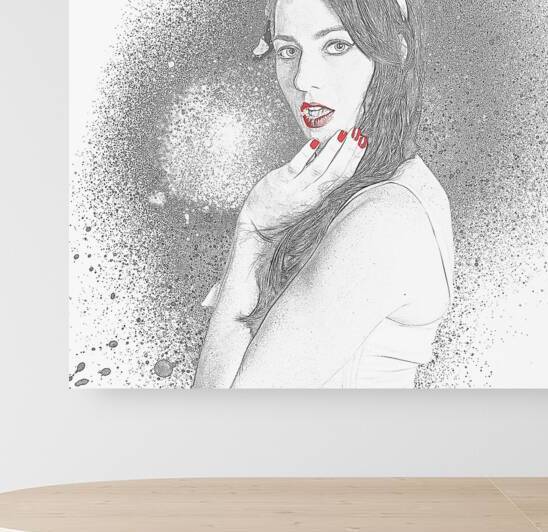 Glamour art pin up by Jorgo