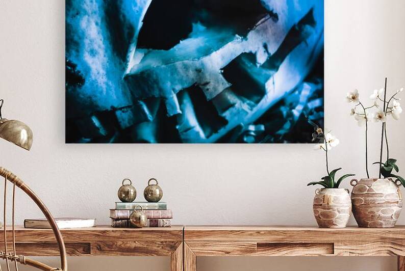 Scary Jack-o-lantern pumpkin detail by Jorgo