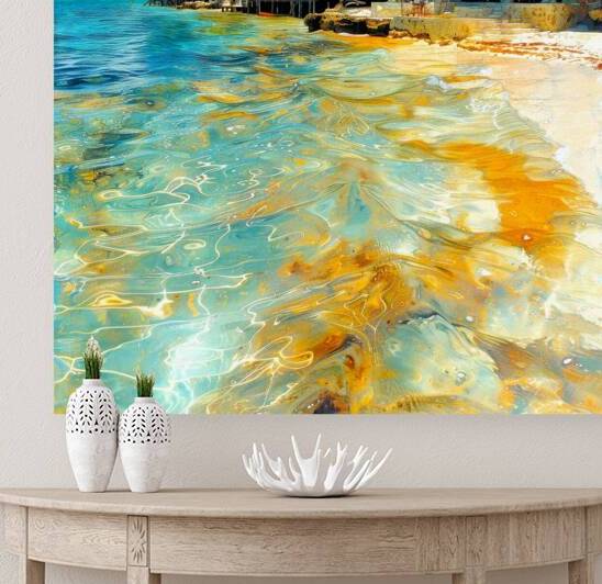 Bora Bora Water by SykArt Designs