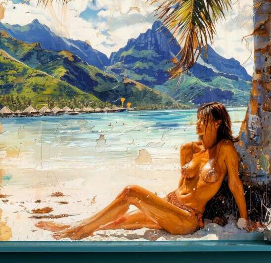 Bora Bora Vacations by SykArt Designs