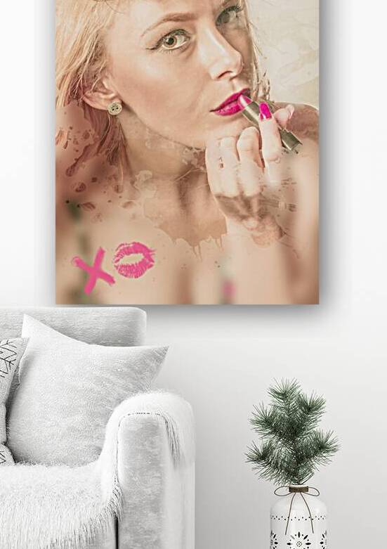 Retro makeup pin-up by Jorgo