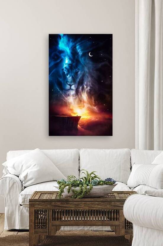 Spirit of animal totem lion by Gen Z