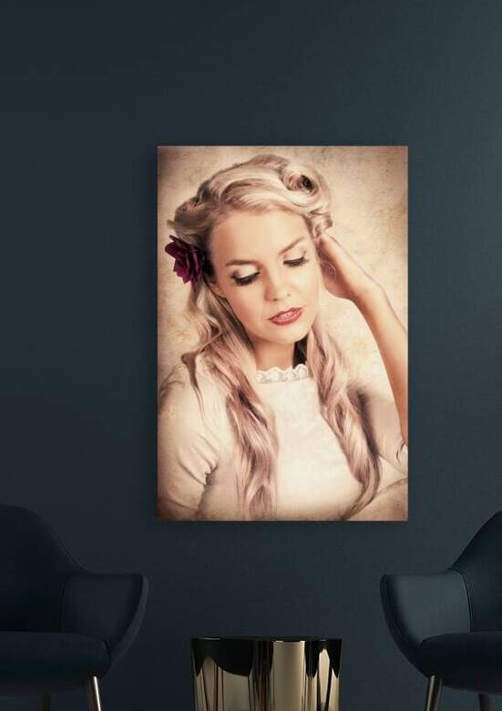 Vintage Luxury Photo Of An Elegant Beauty Queen by Jorgo