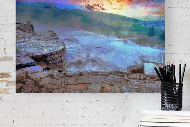 Pamukkale Travertine by Ehtiram Mammadov