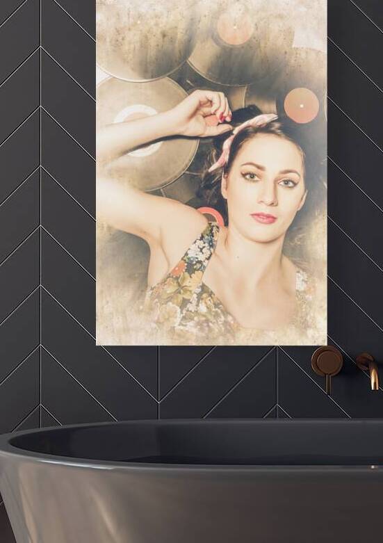 Jukebox pin up by Jorgo