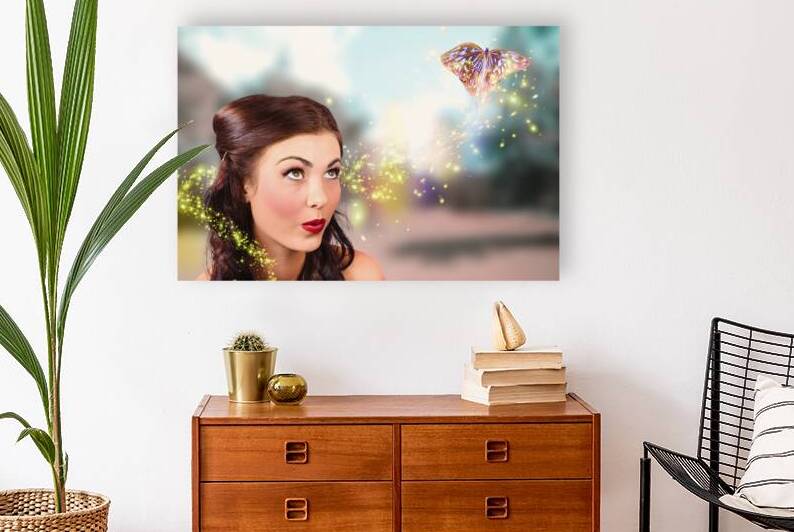 Fantasy fine art beauty. Fairy tale butterflies by Jorgo