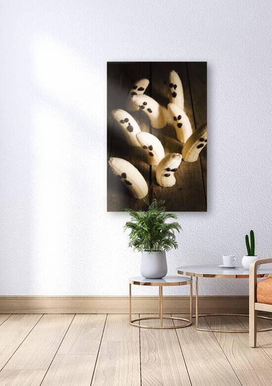 Crafty ghost bananas by Jorgo