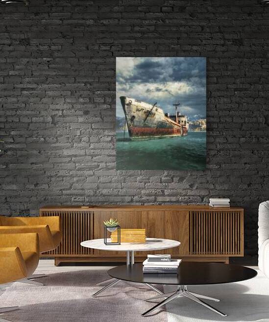 ship old by Ehtiram Mammadov