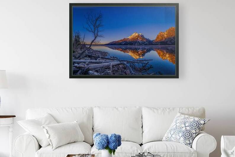 Grand Teaton Reflection by Geoffrey Prior