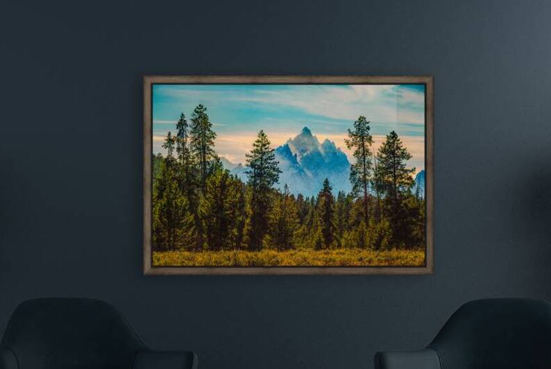 Grand Teton Morming by Geoffrey Prior